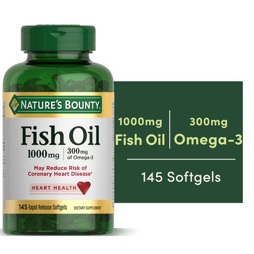 Nature bounty fish oil - fish, with